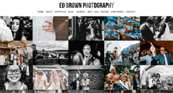 Desktop Screenshot of edbrownphotography.co.uk